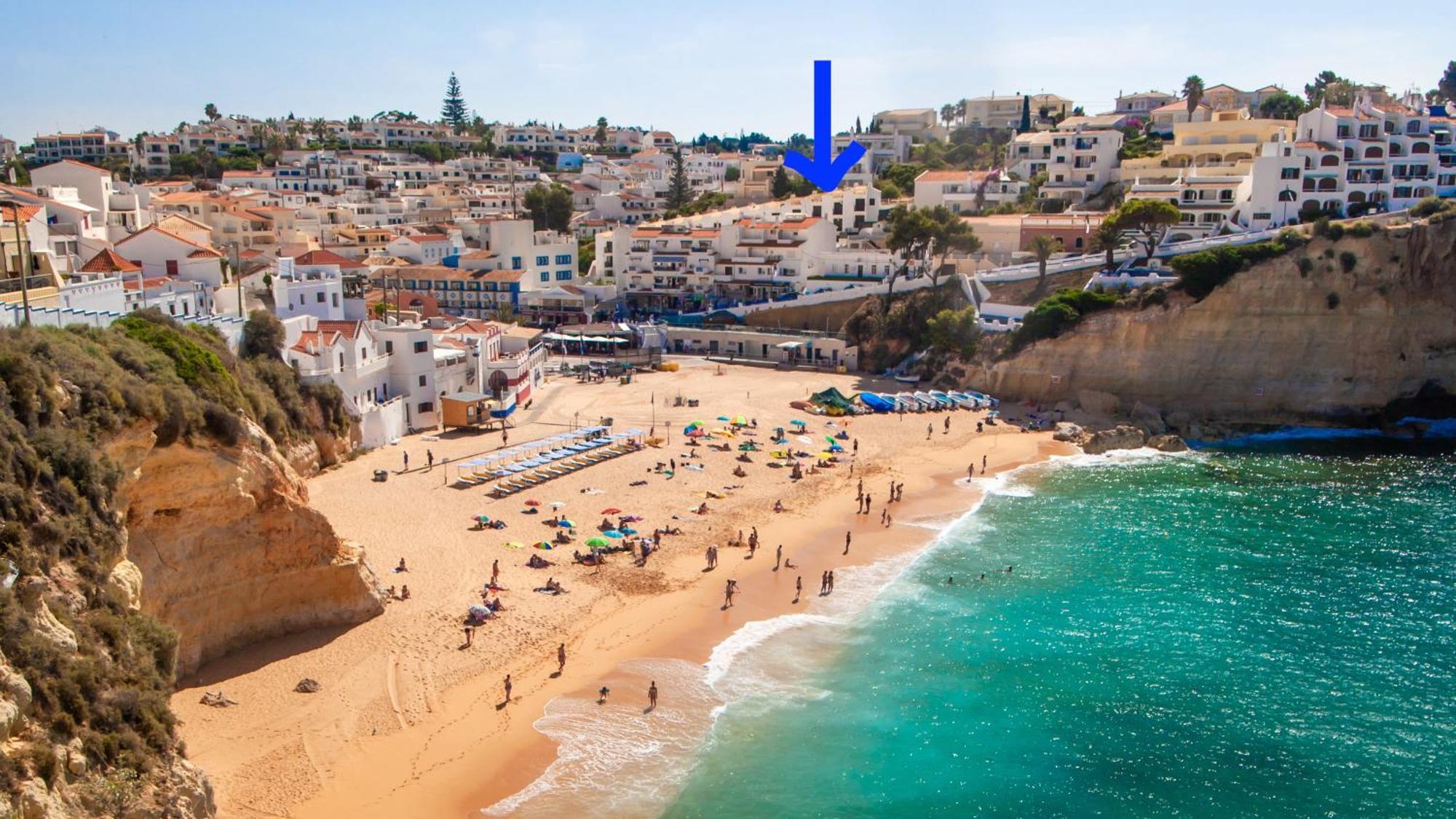 New! Apartment 50 Meters From The Beach Carvoeiro  Exteriér fotografie